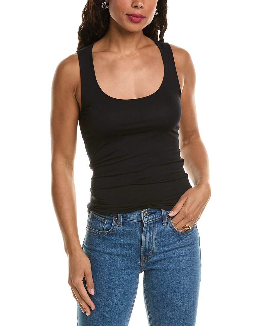 Rag & Bone Womens Lightweight Sleeveless Tank Top In Black
