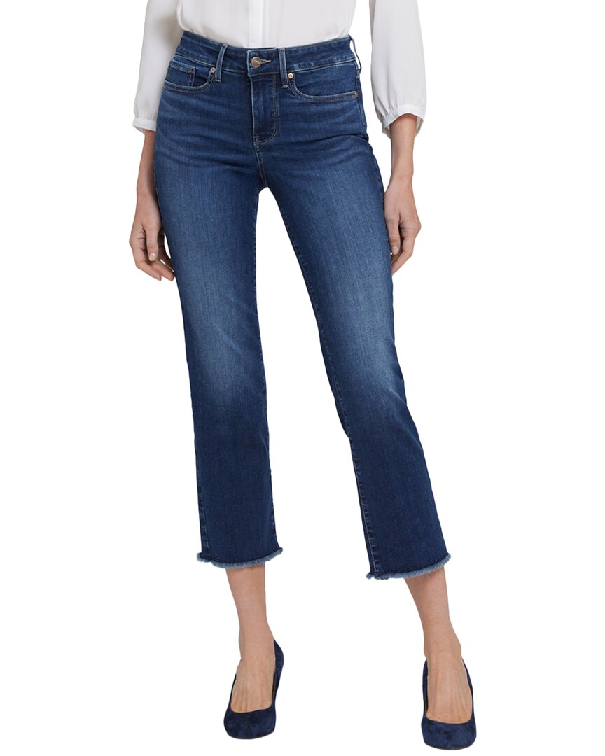 Nydj High Rise Slim Bootcut Ankle Jeans In Crescent Shore