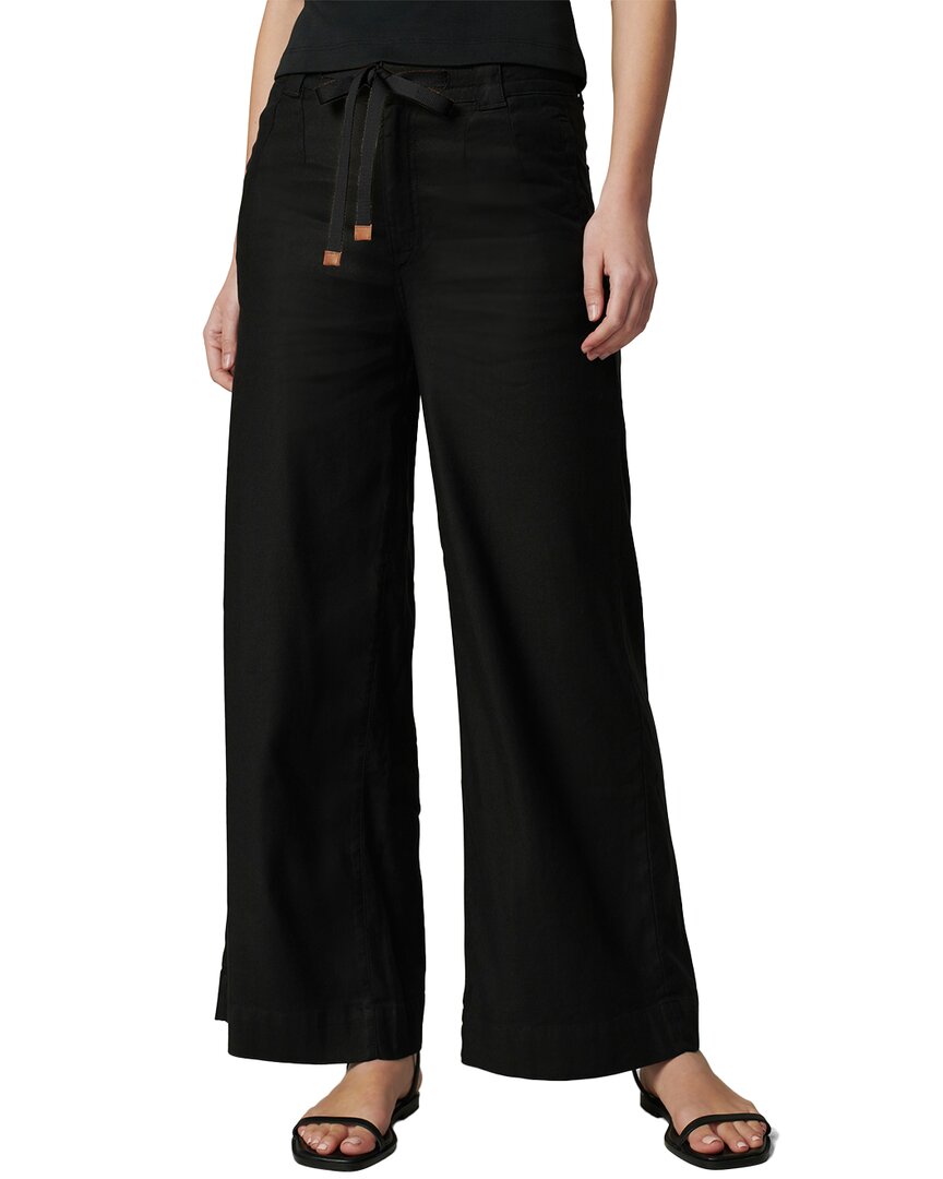 Shop Joe's Jeans The Addison Black Linen-blend Pant