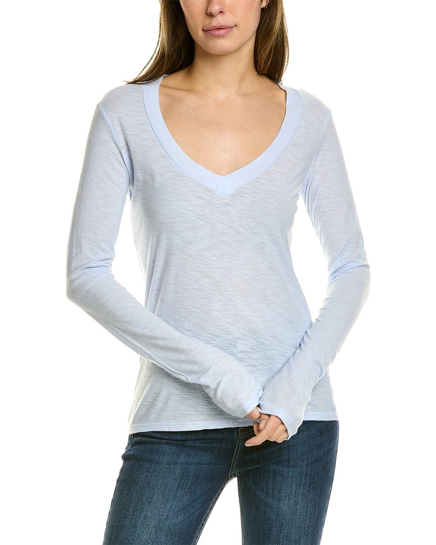Shop James Perse Relaxed V-neck T-shirt