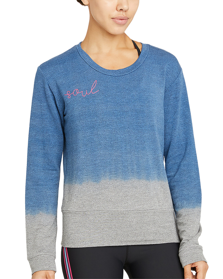 Image of SOUL by SoulCycle X Monrow Two-Tone Dip-Dye Top