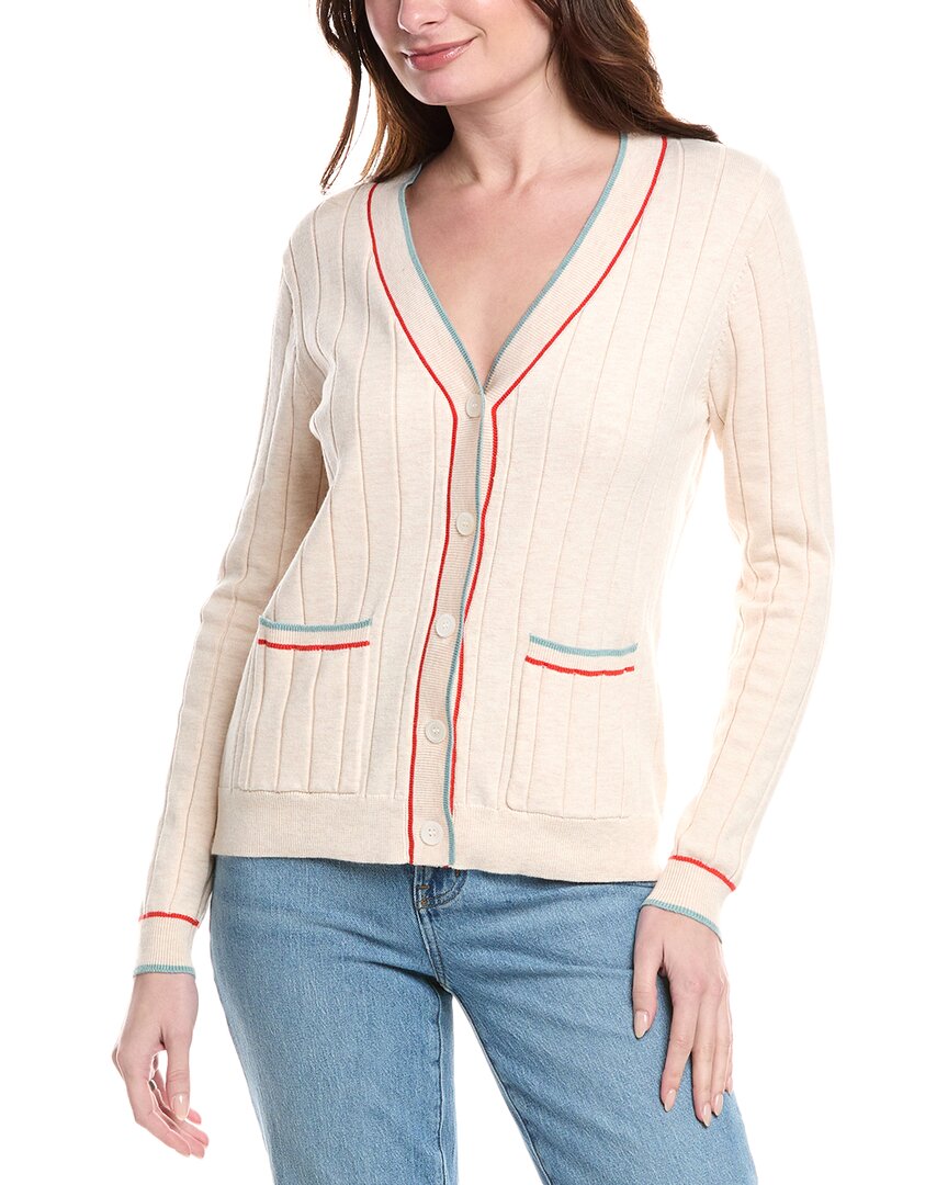 FATE FATE RIB KNIT WOOL-BLEND CARDIGAN 