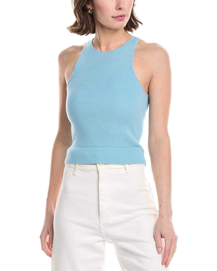 Toccin Avery Racer Tank In Blue