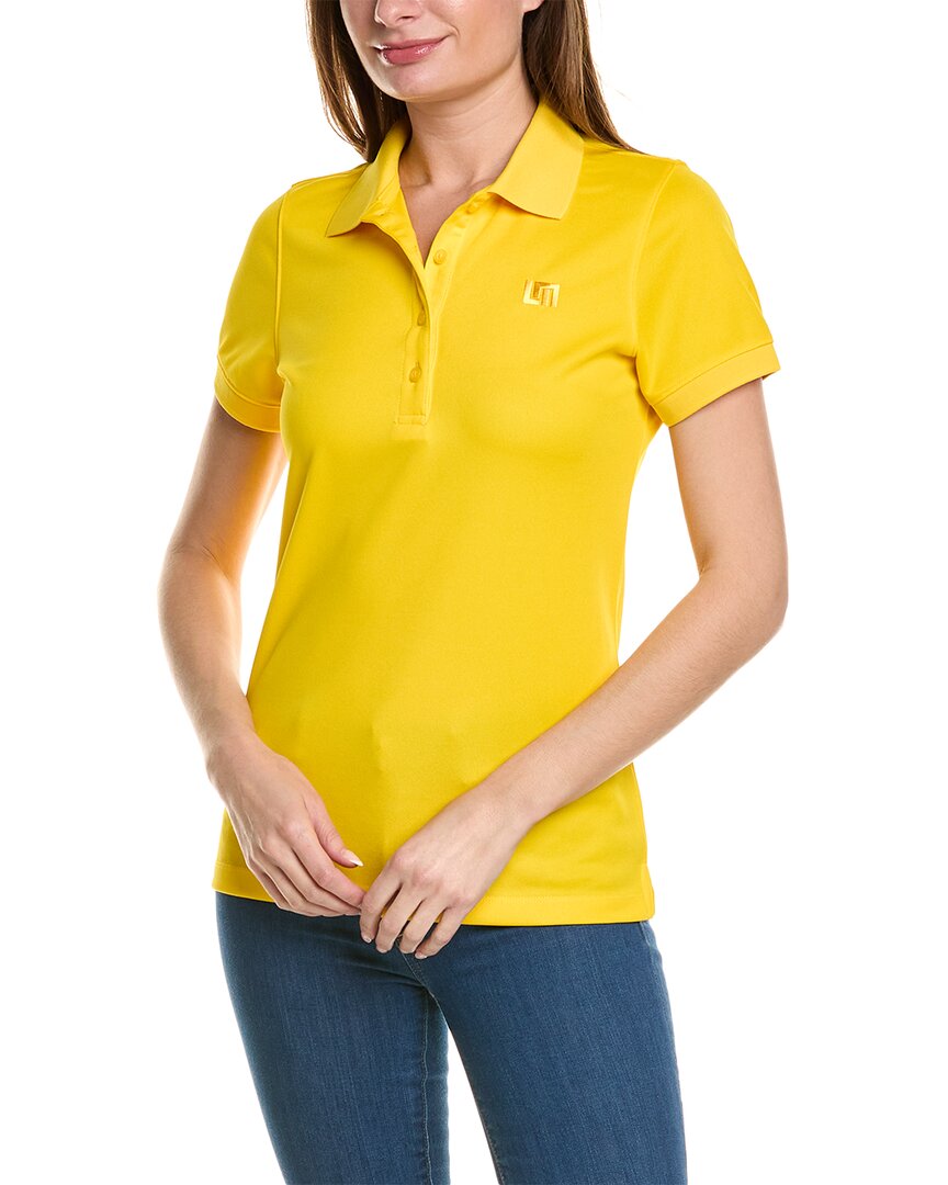 Shop Loudmouth Heritage Polo Shirt In Yellow