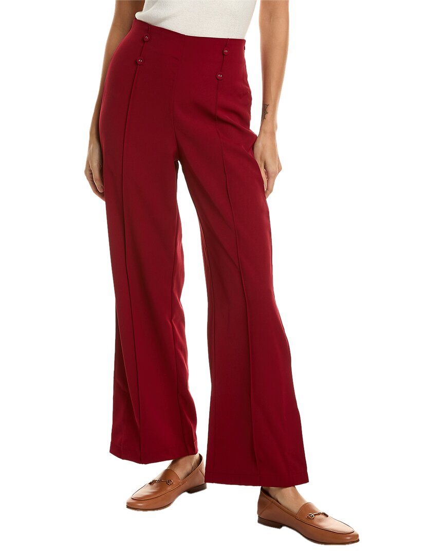 Shop Brook + Lynn Pant In Red