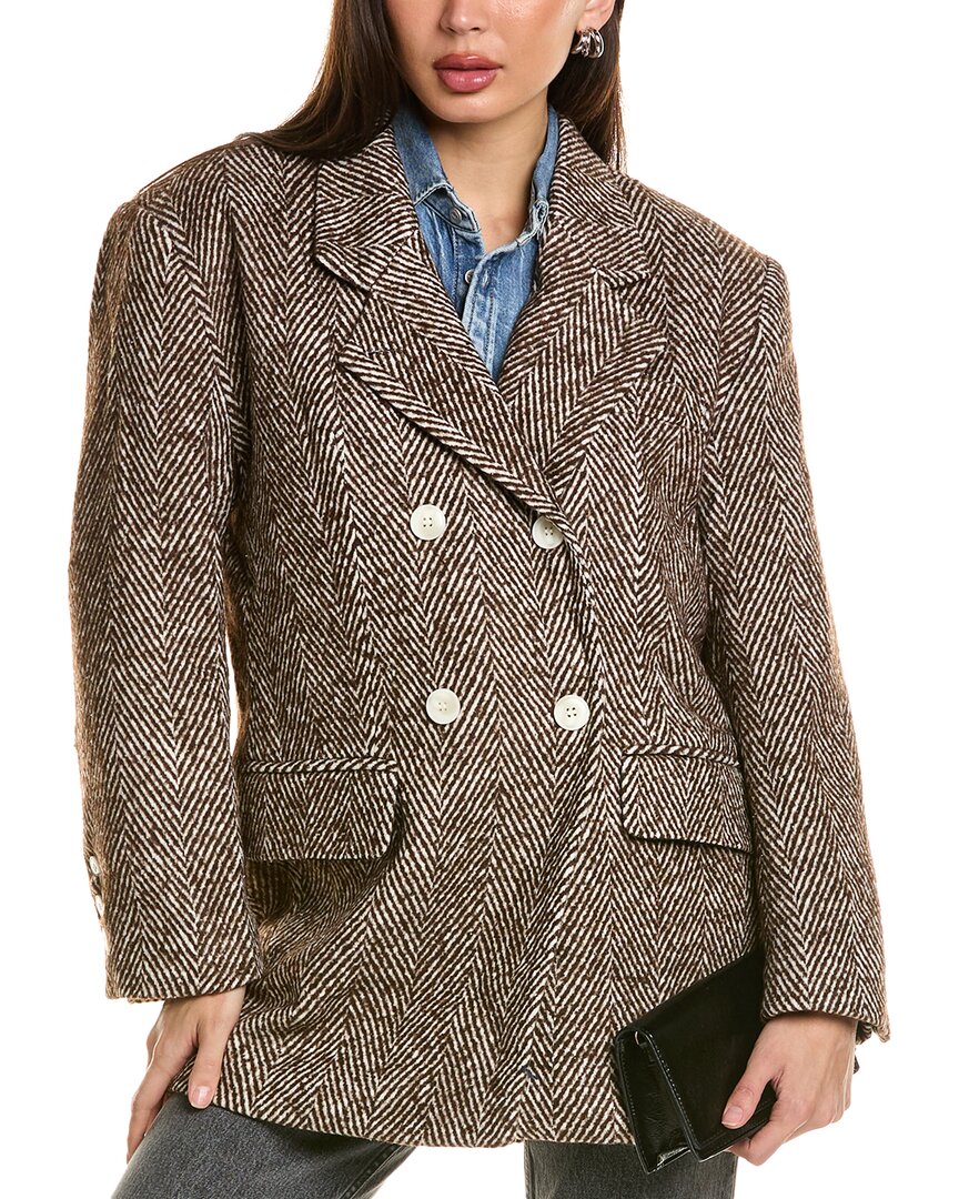 Shop Beulah Jacket In Brown