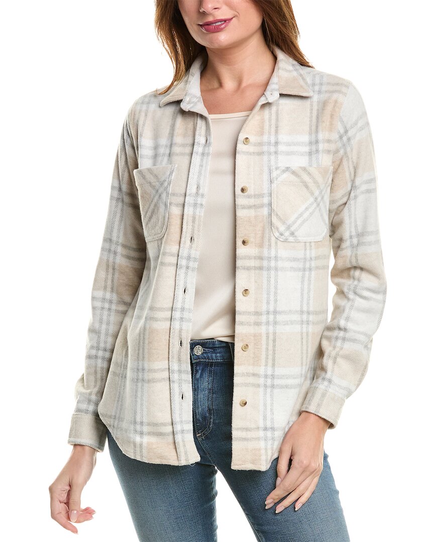 BEACHLUNCHLOUNGE BEACHLUNCHLOUNGE BUTTON FRONT SHIRT JACKET