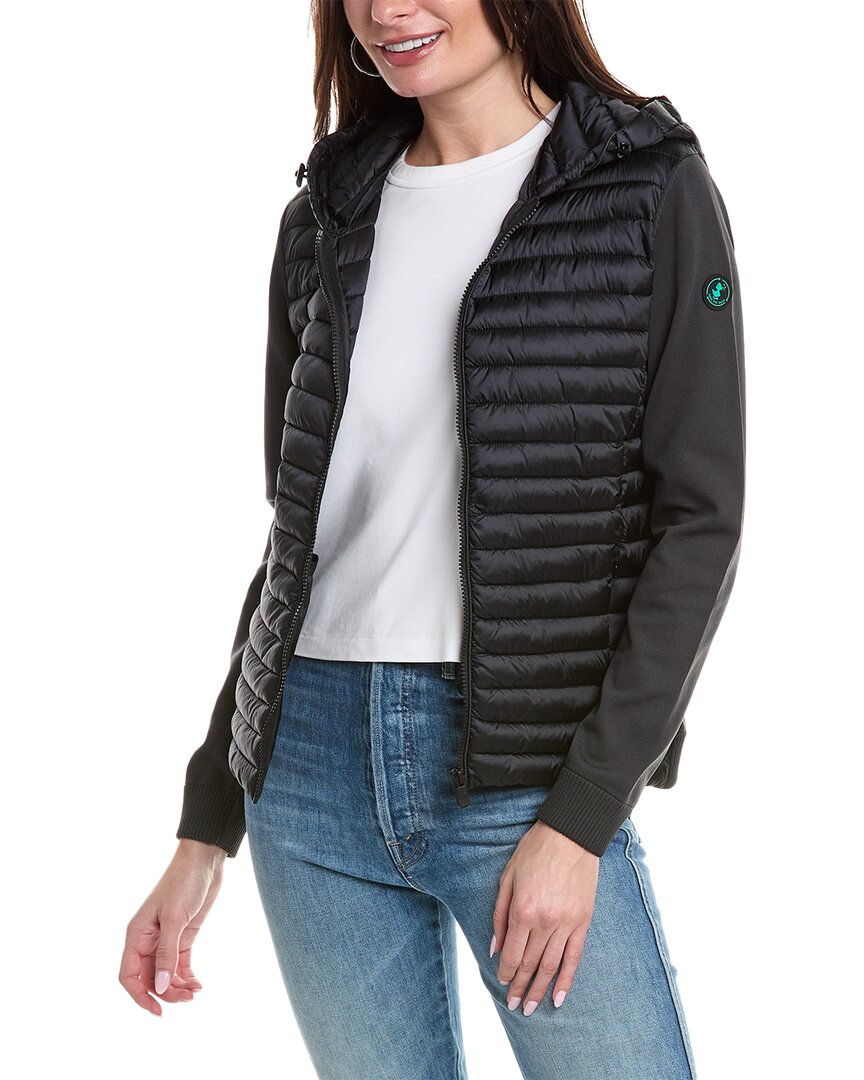 Save The Duck Paige Short Jacket In Black