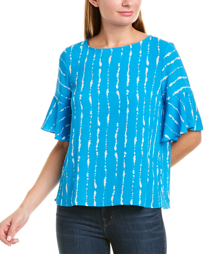 Image of Vince Camuto Flutter Cuff Top