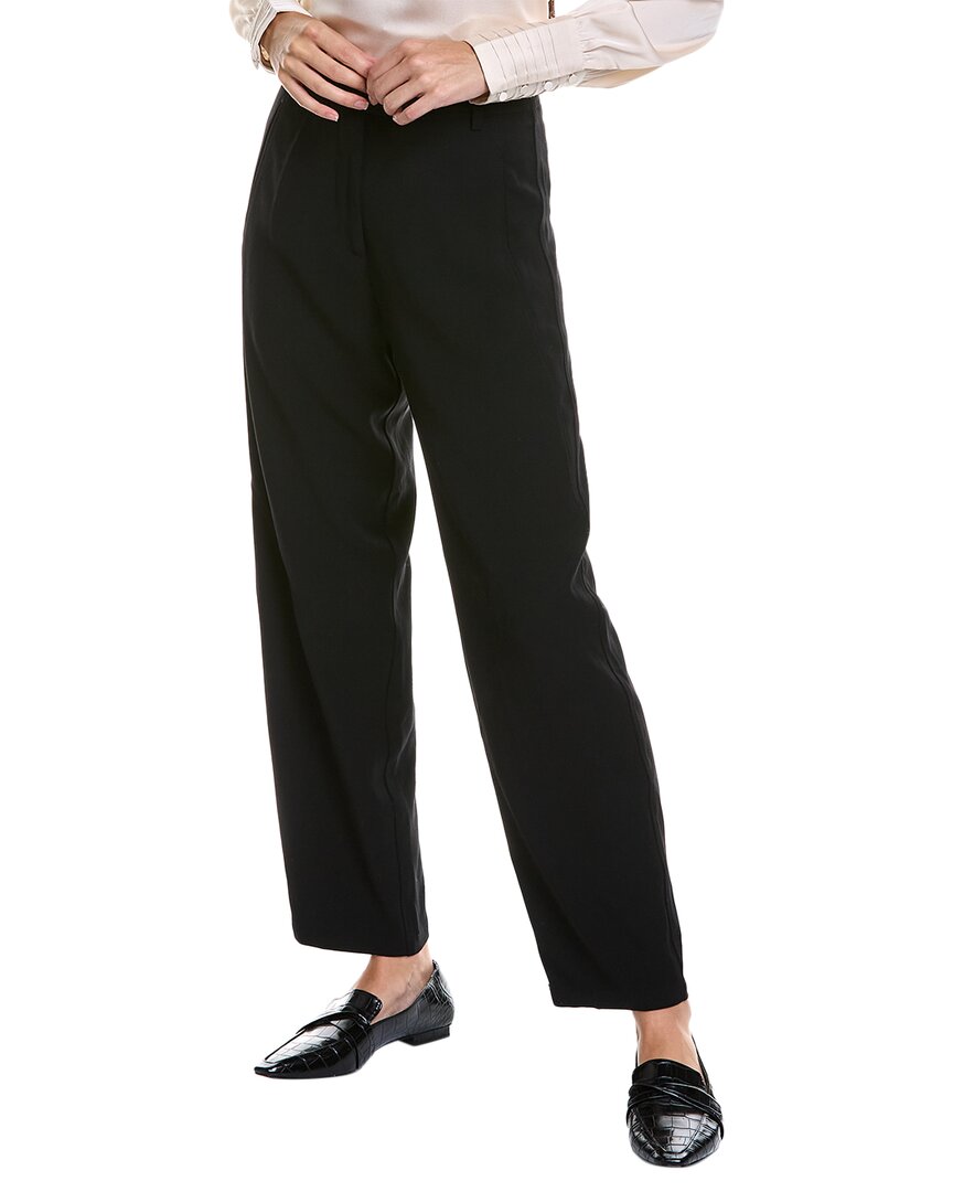 Shop Iro Wool-blend Straight Pant In Black