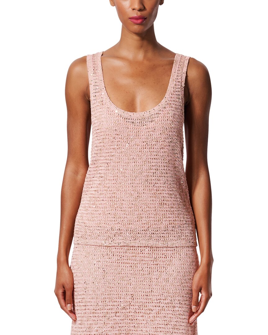 Carolina Herrera Knit Tank In Pink