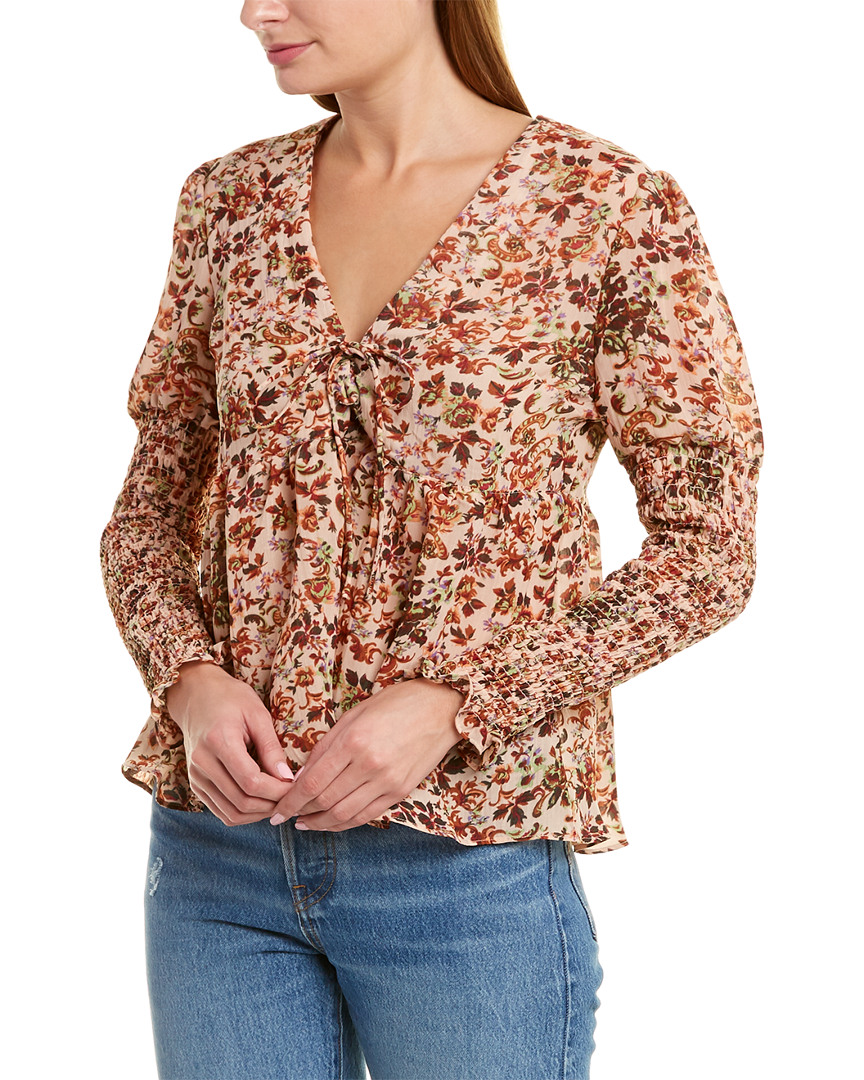 Image of Stevie May Saffron Top