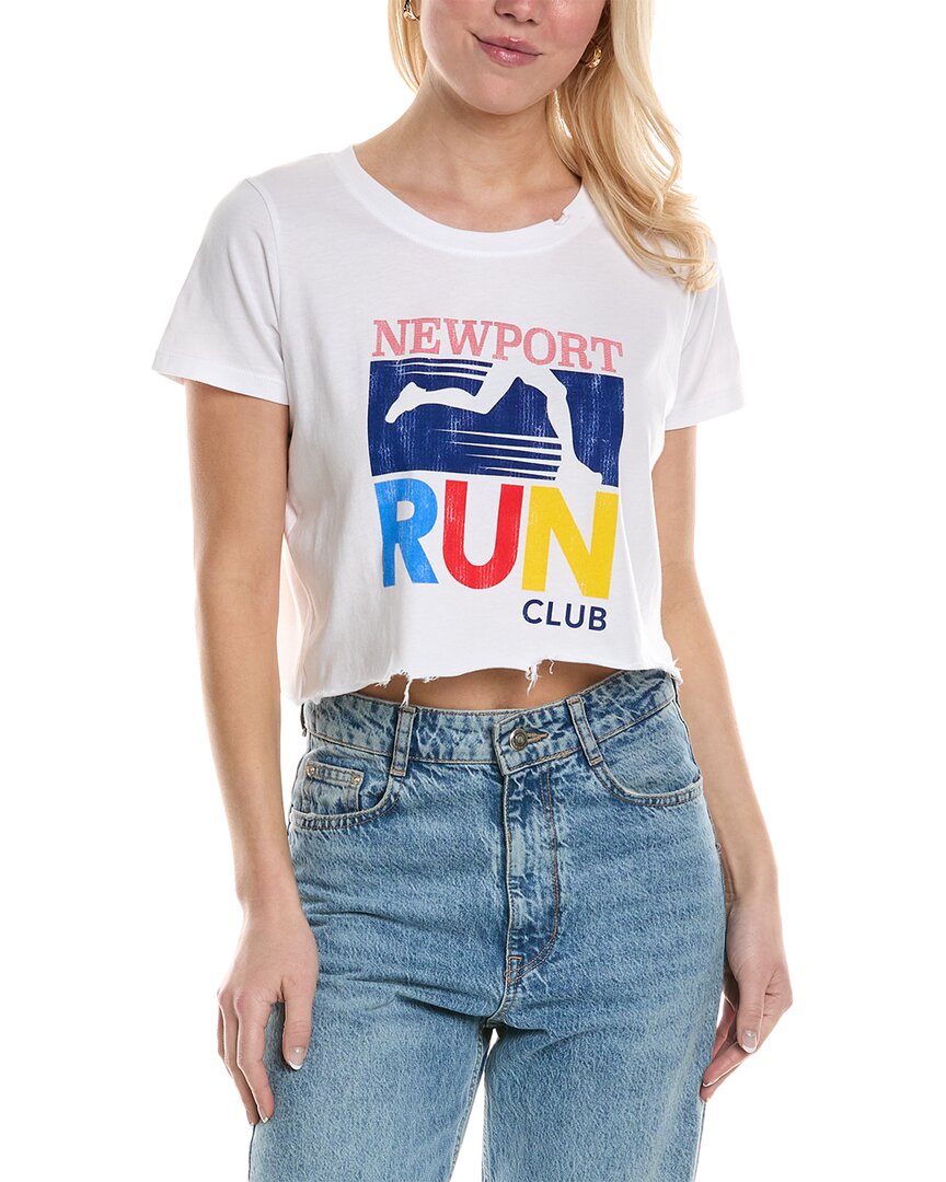 Shop Prince Peter Newport Run Club T-shirt In White