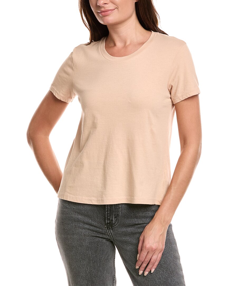 James Perse Vintage Little Boy T-shirt In Neutral