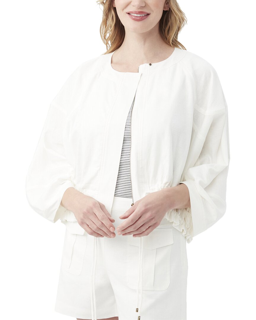 Shop Trina Turk Prita Linen-blend Jacket