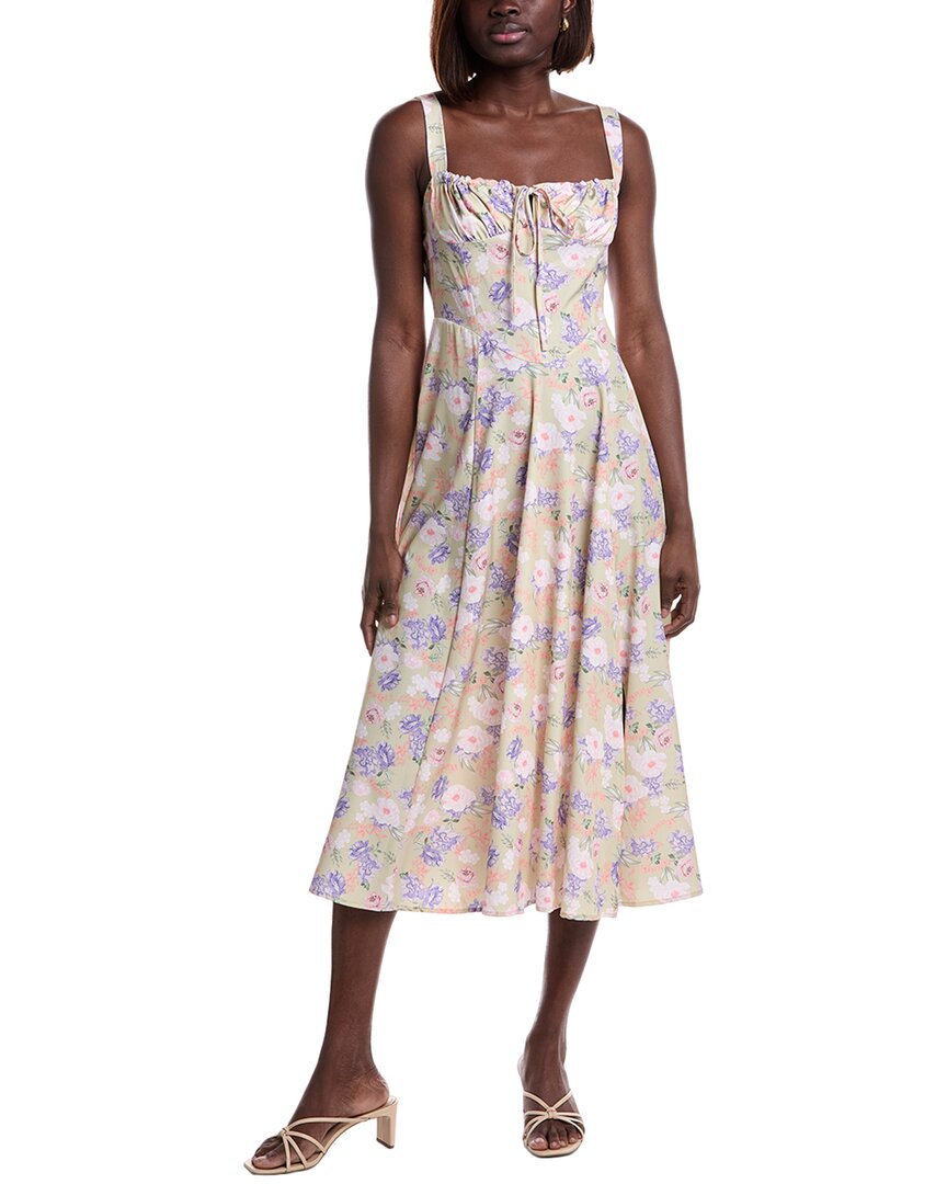 Luxe Always Midi Dress In Multi