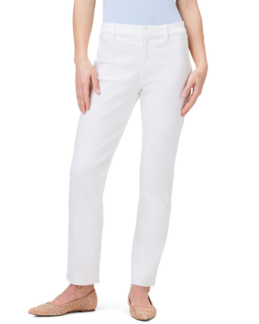 Nic + Zoe Nic+zoe Straight Leg Ankle Denim Trouser In White