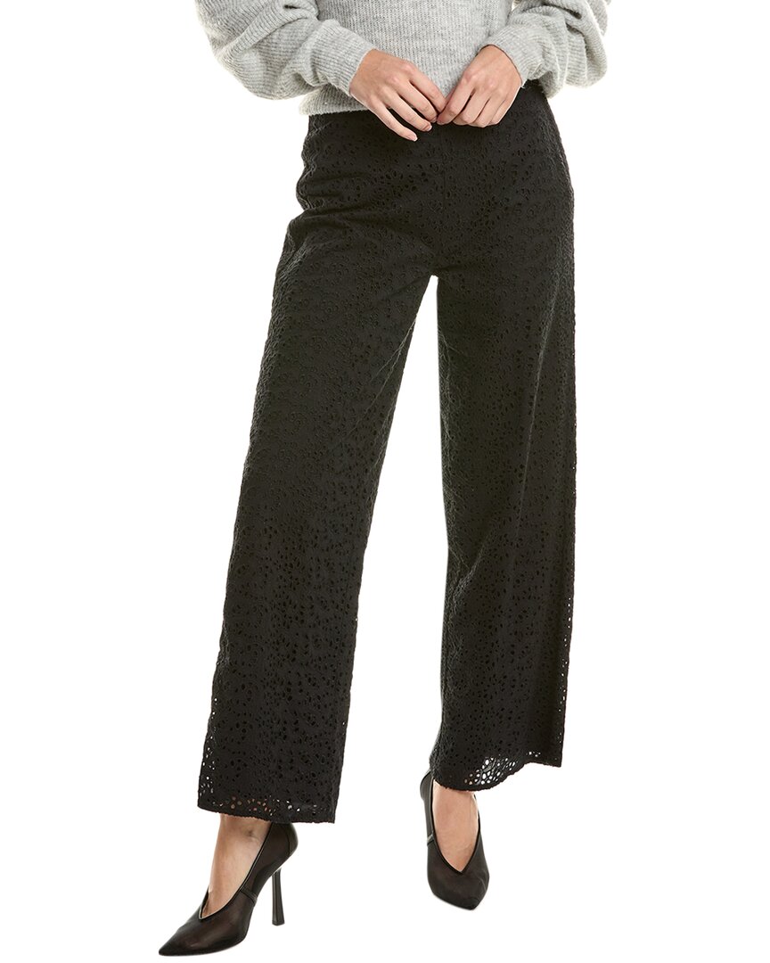 Merlette Lunar Pant In Black Eyelet In Black