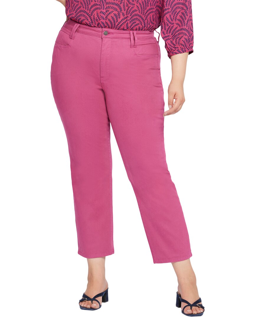 Shop Nydj Plus Bailey Relaxed Straight Jean