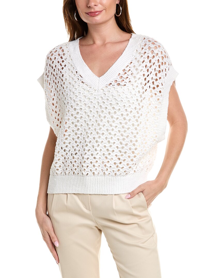 Brunello Cucinelli Sweater In White