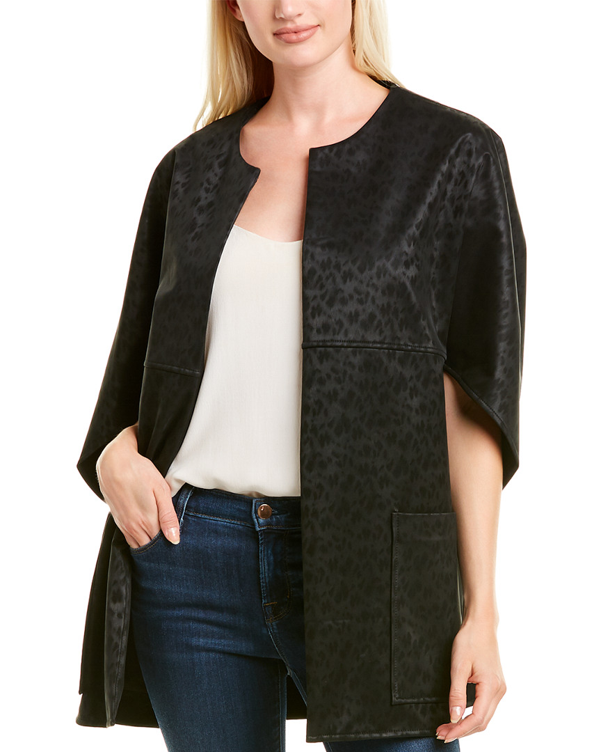 Image of Josie Natori Leopard Printed Jacket