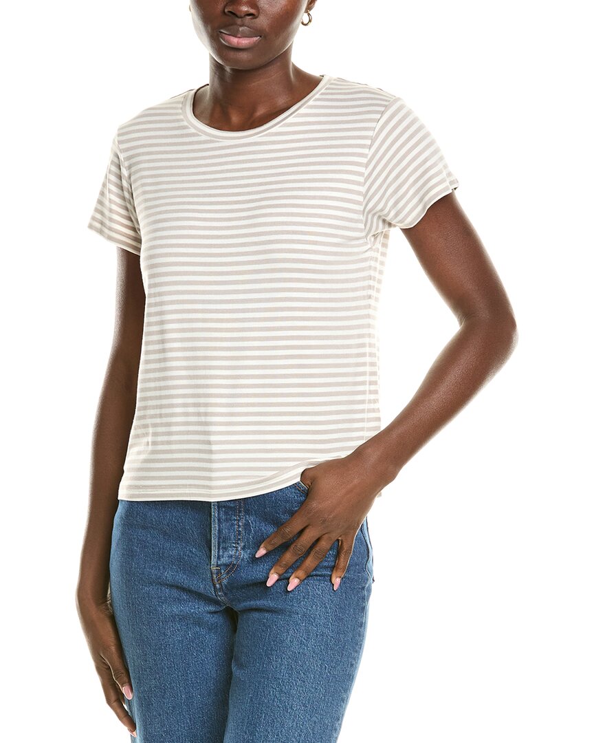 Splendid Knit T-shirt In Brown
