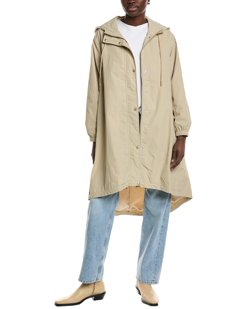 Industry High-low Anorak In Neutral