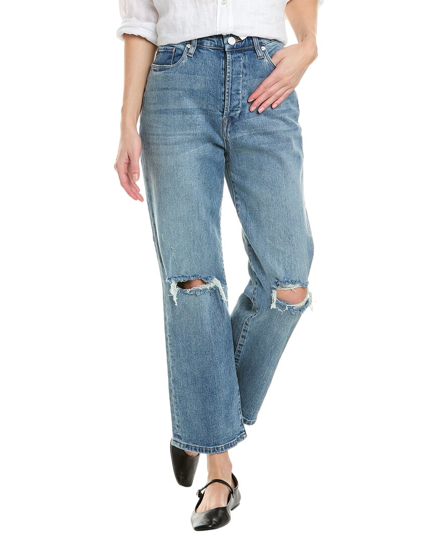 Shop Blanknyc Blank Nyc The Baxter Whirlwind Straight Jean In Blue