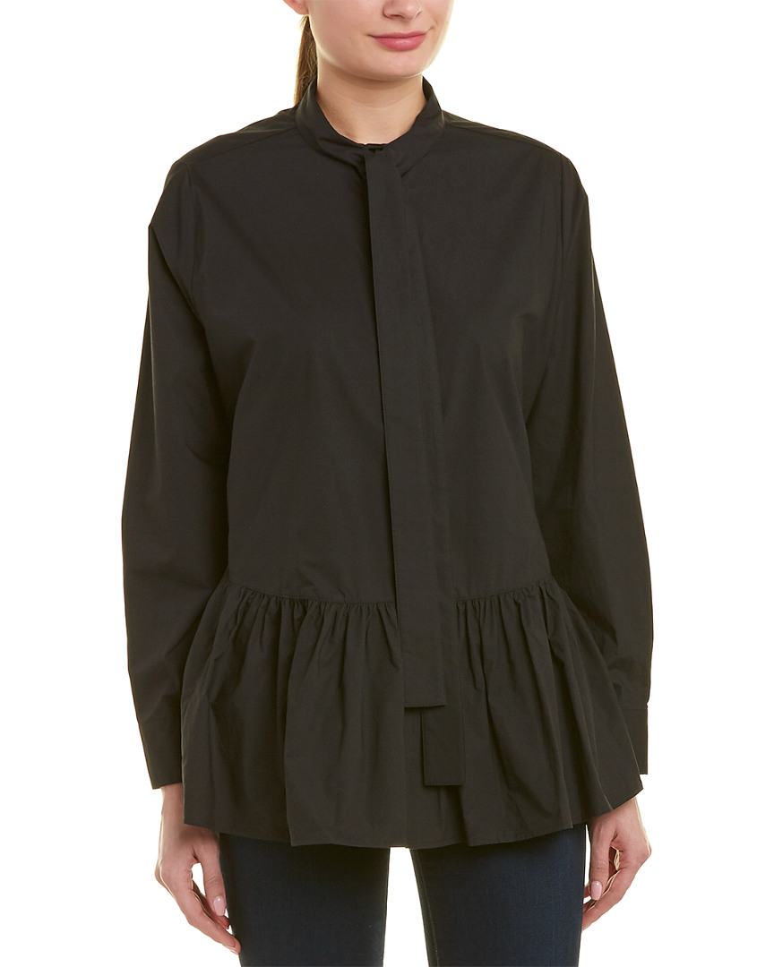 Image of Derek Lam  Crosby Ruffle Blouse