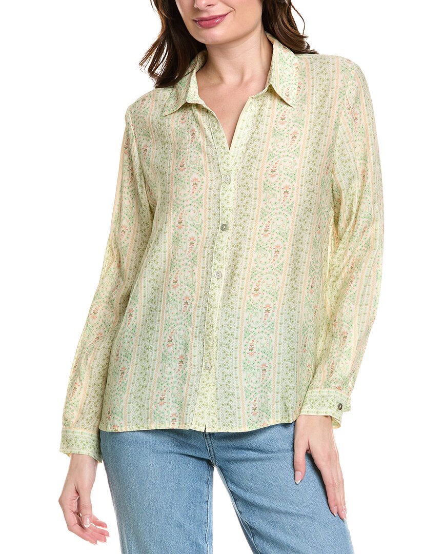 Shop Anna Kay Salise Blouse In Green