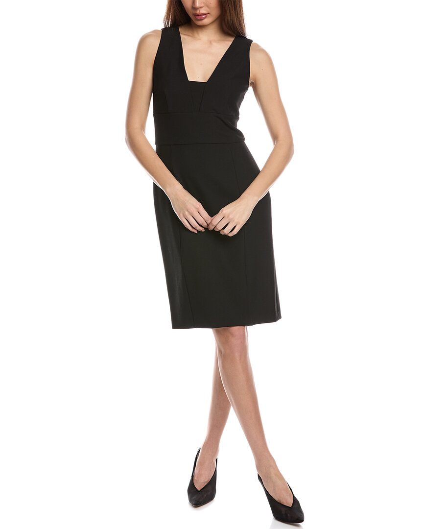 Hugo Boss Datuxa Sheath Dress In Black