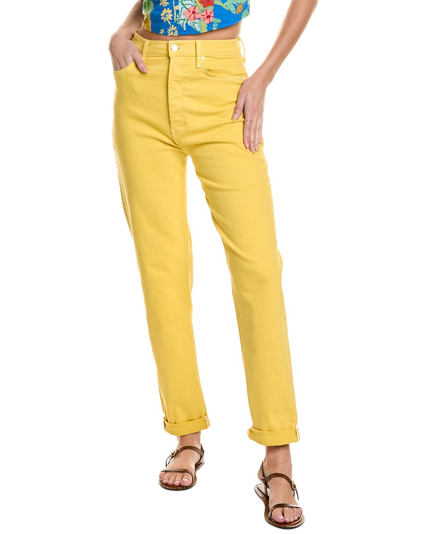 Mother The Tune Up Bona Fide Hover Primrose Yellow Jean In Yellow