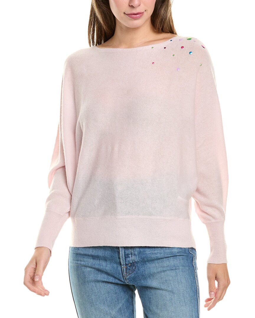 Brodie Cashmere Wool & Cashmere-blend Hot Fix Off Shoulder Jumper