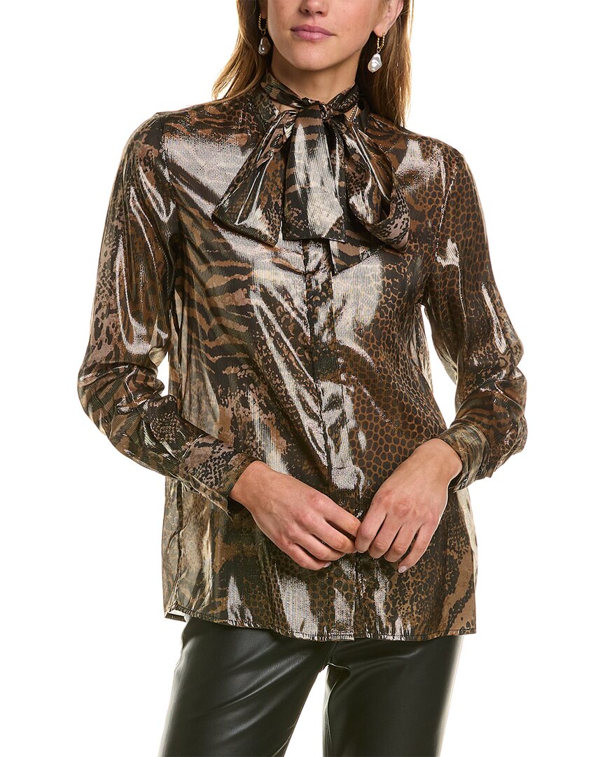 Reiss Kendall Top In Gold