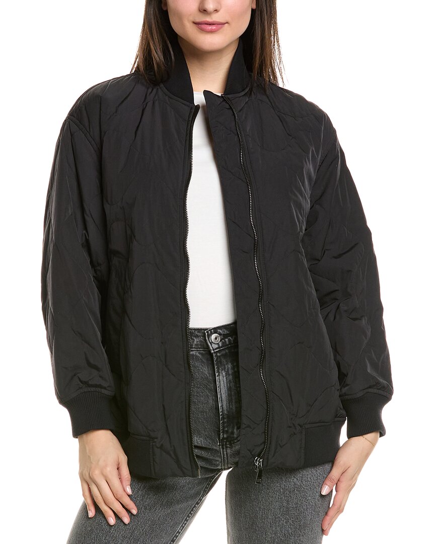 Weekend Max Mara Norel Quilted Jacket In Black