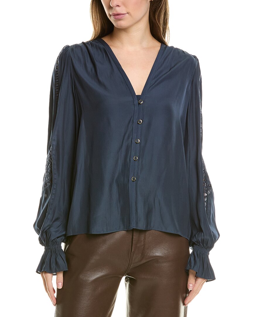 Ramy Brook Hava Top In Blue