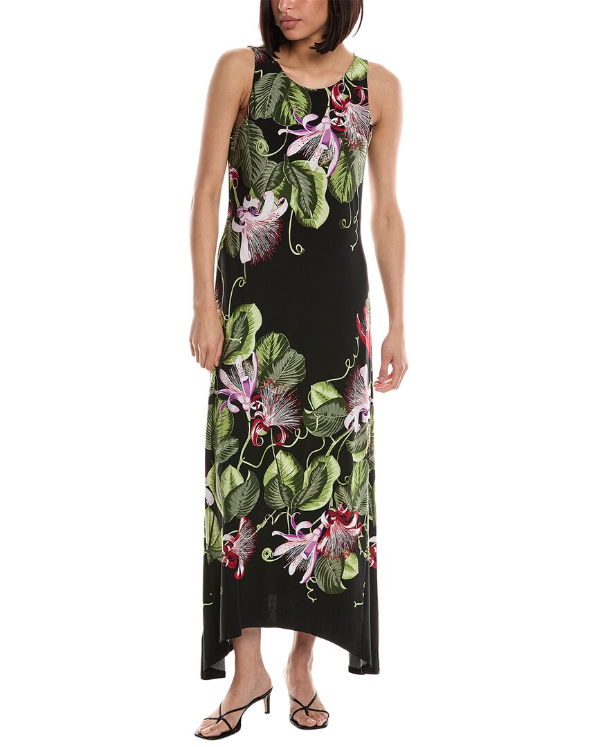 Tommy Bahama Floral Enchantment Maxi Dress In Black