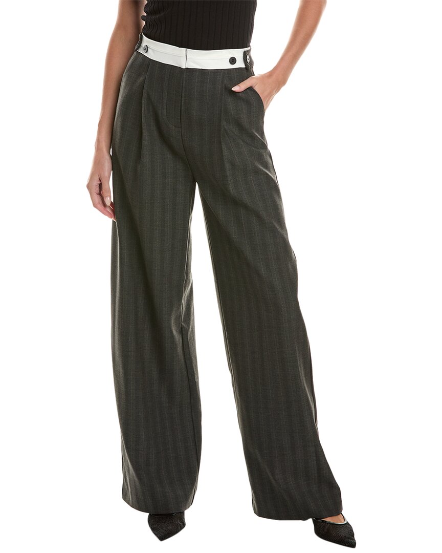 Nicholas Womens Bindi Pant, 4, Grey In Grey
