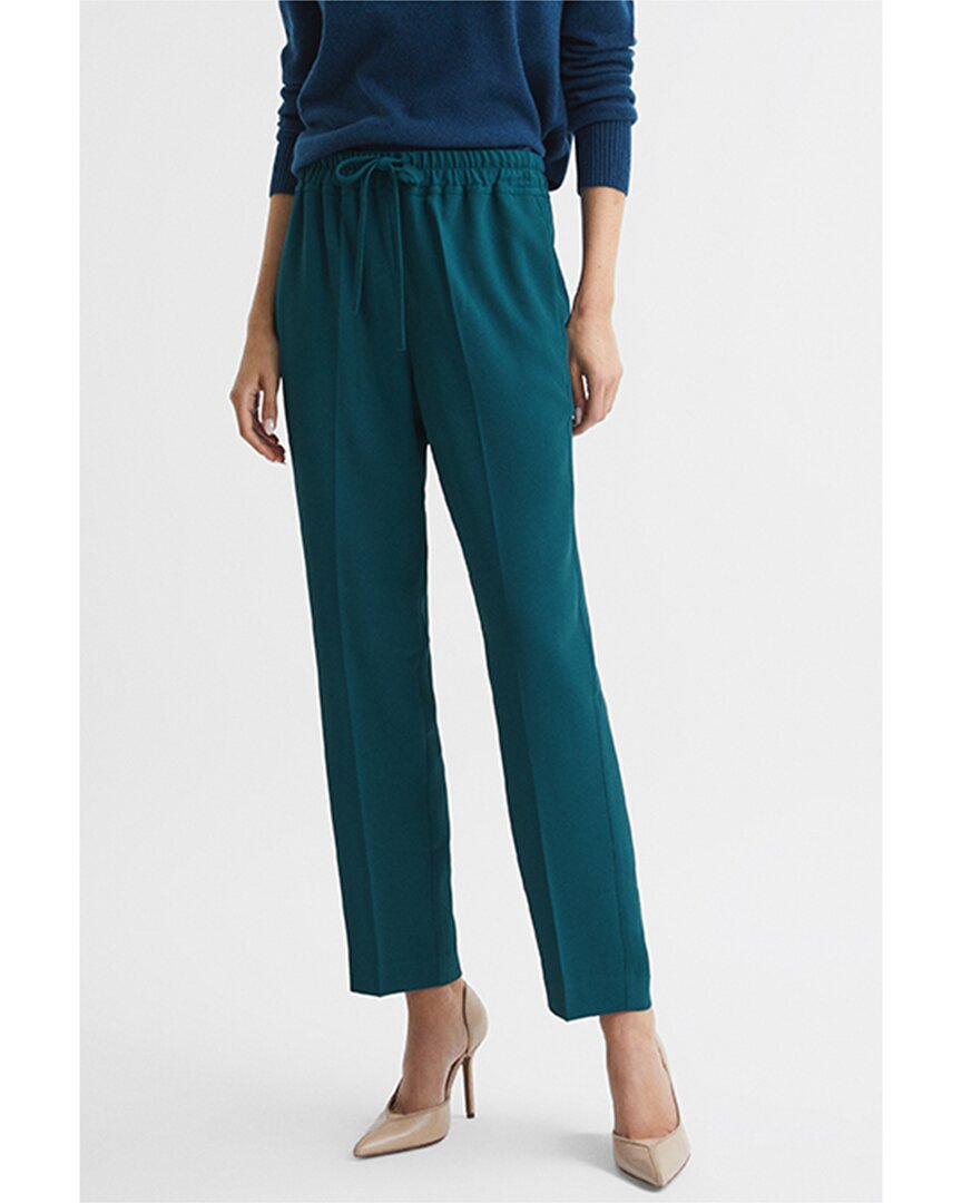 Reiss Hailey Pant In Green