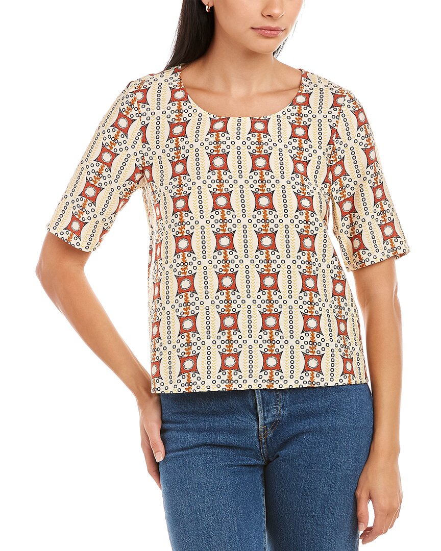 Shop Traffic People Whisper Top In Beige