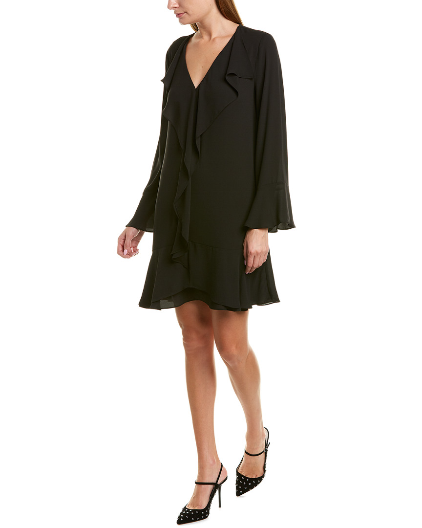 Image of BCBGMAXAZRIA Ruffle Shift Dress