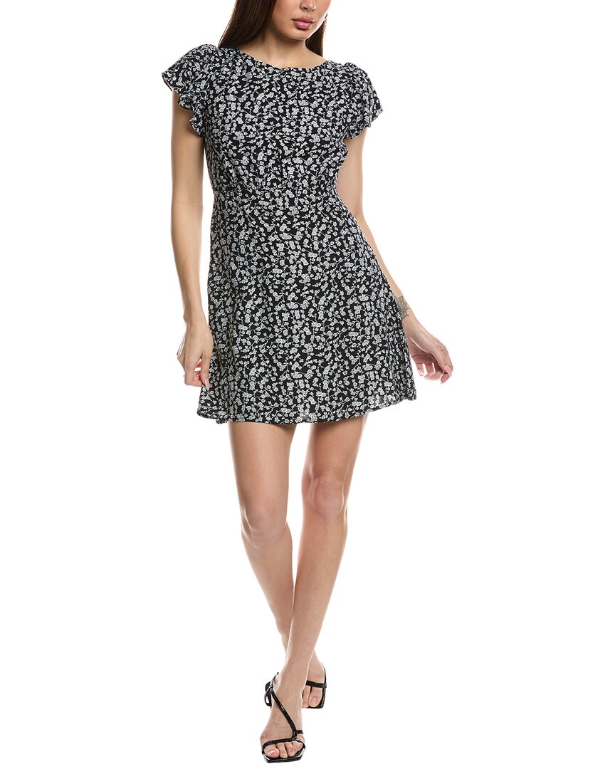 Faithfull The Brand Valras Mini Dress In Black