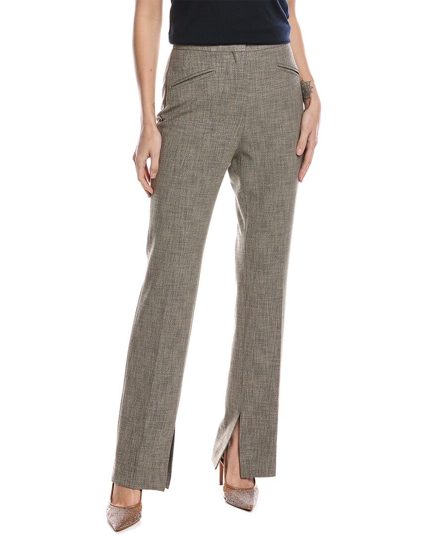 Hugo Boss Taleco 2 Wool-blend Trouser In Brown