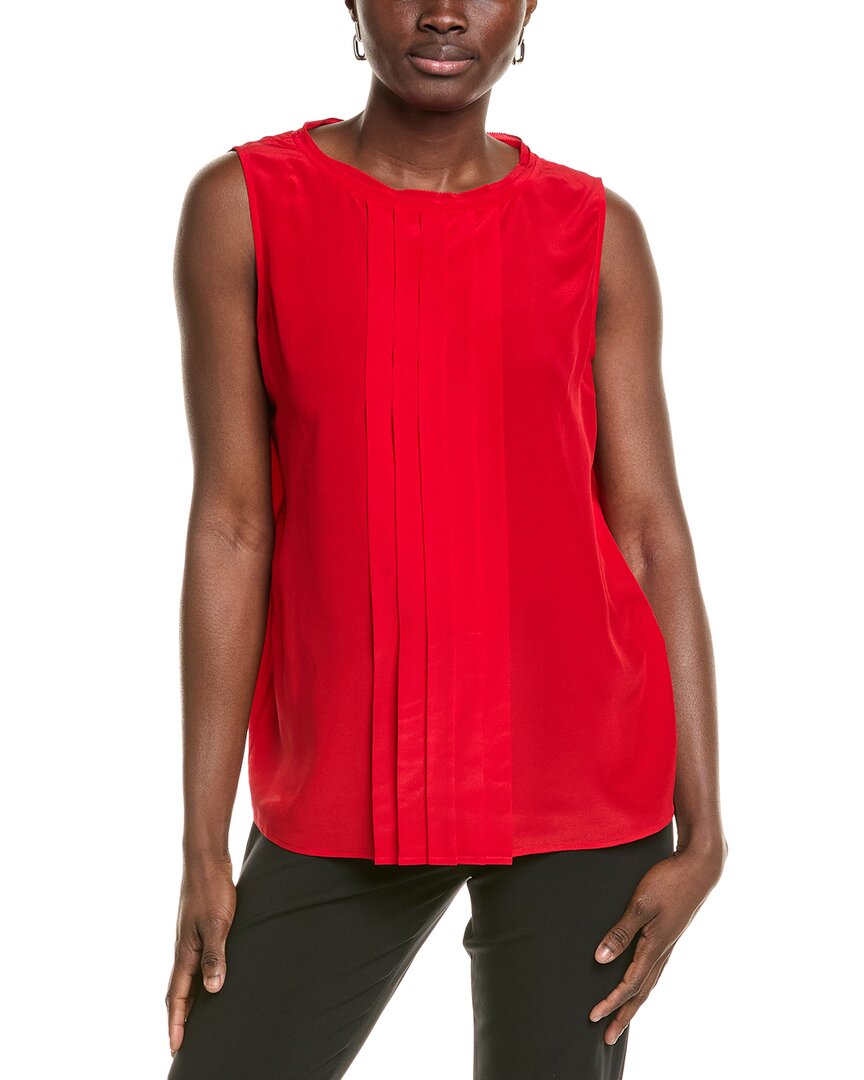 Hugo Boss Boss Bemula Sleeveless Silk Top