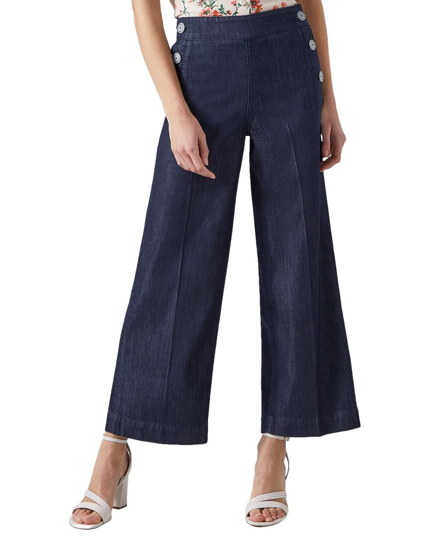 Lk Bennett L. K.bennett Nur Trouser In Blue