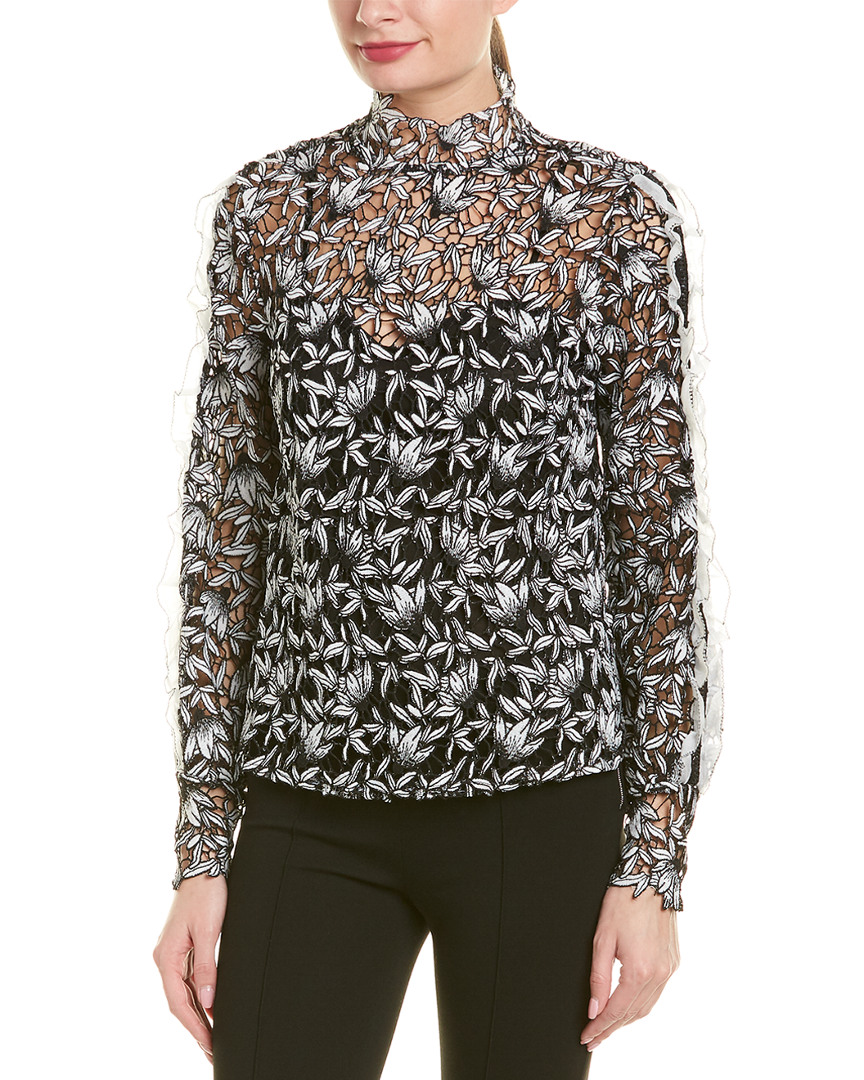 Image of Champagne & Strawberry Ruffle Top