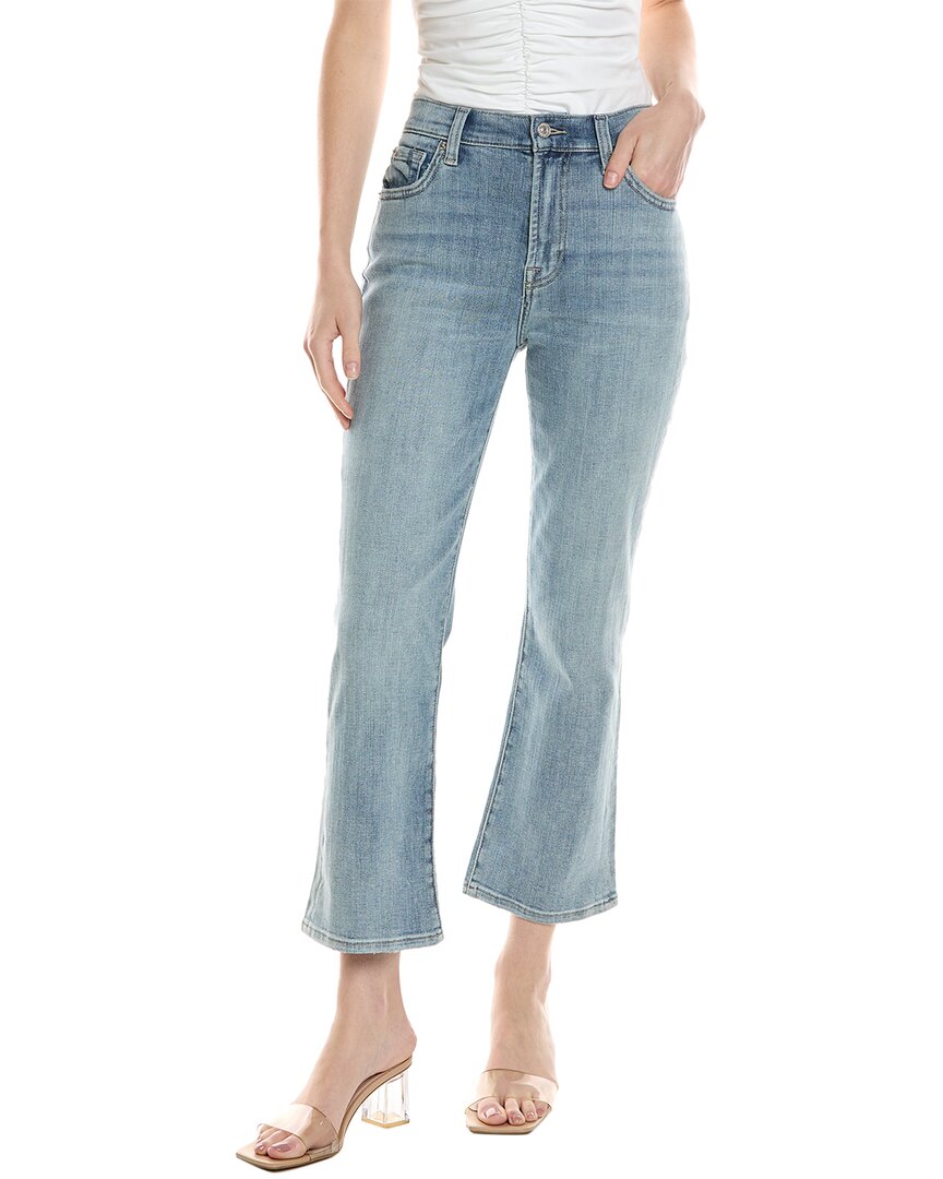 Shop 7 For All Mankind Rian High Rise Slim Kick Flare Jean In Blue