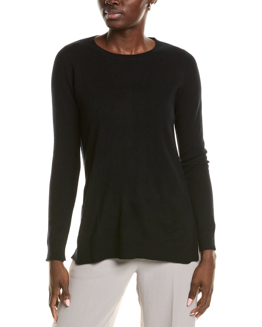 Sofiacashmere Relaxed Crewneck Cashmere Sweater