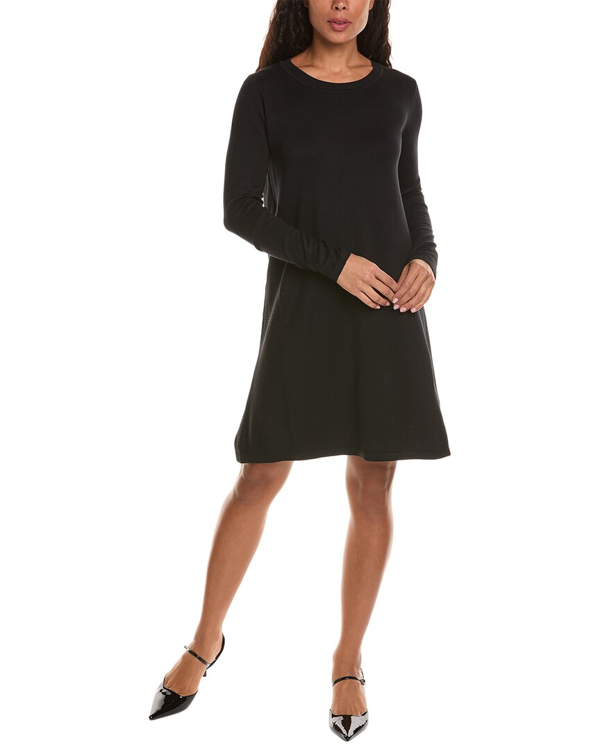 Shop Beach Lunch Lounge Solutions Shift Sweaterdress In Black