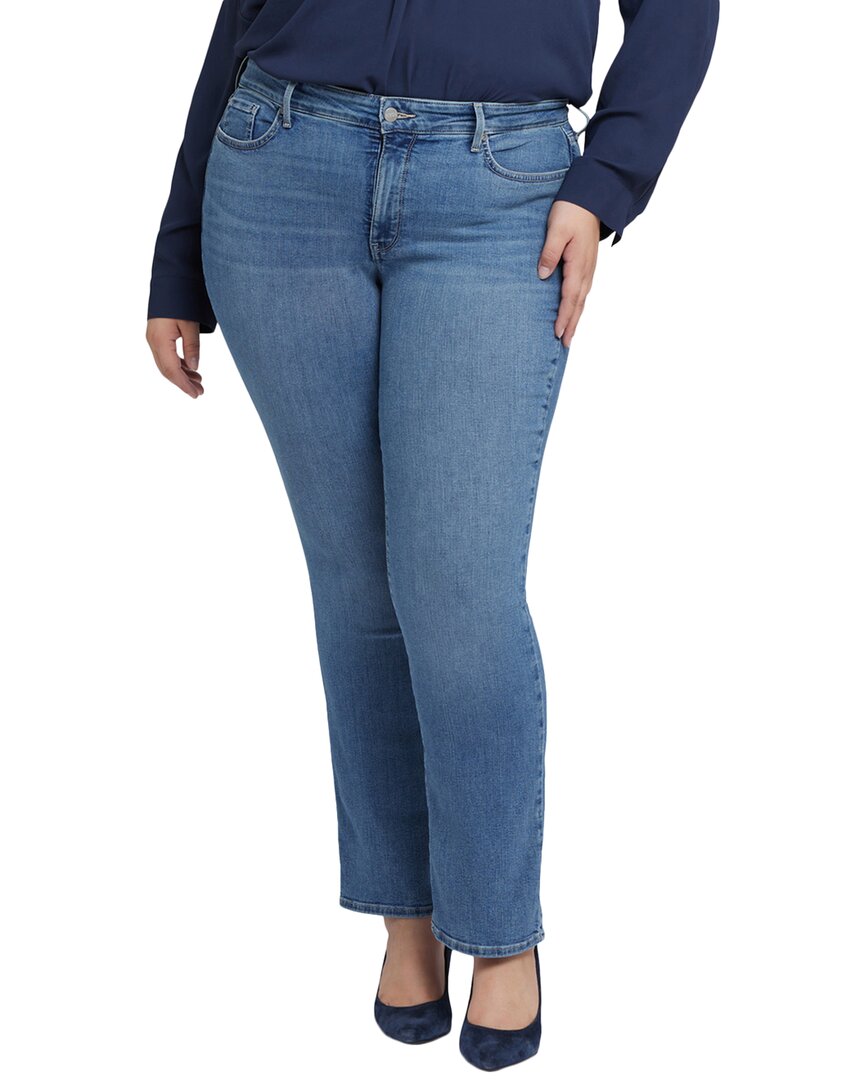 Nydj Plus Marilyn Heyburn Wash Straight Leg Jean